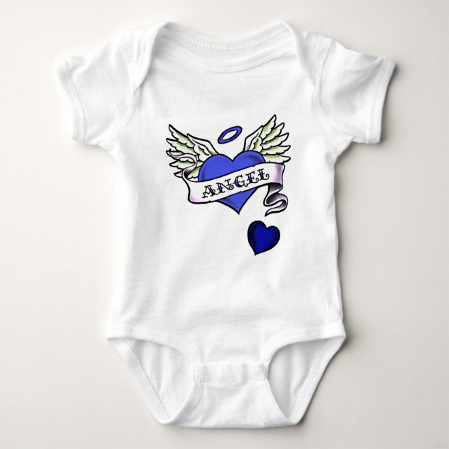 Im An Angel Baby Bodysuit (Front)