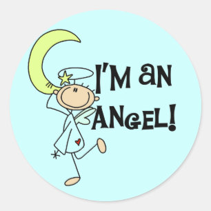 I'm an Angel Stickers