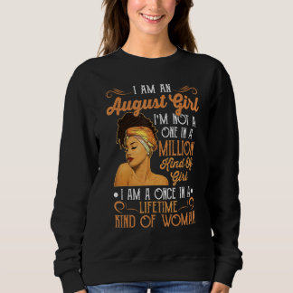 I'm An August Girl Black Women Shirt August Girl