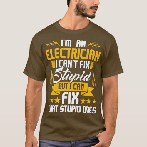 Im An ElectricianLineman Wiring Wireman Electrical T_Shirt