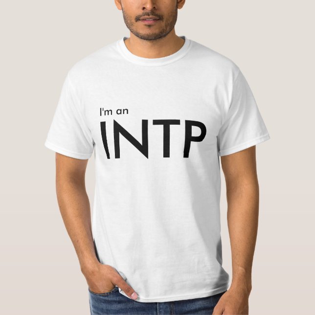 I'm an INTP - Personality Type Men's White Tshirt (Front)