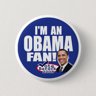 I'm An Obama Fan Button 