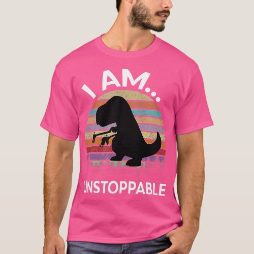 Im an unstoppable funny Rex for  T_Shirt