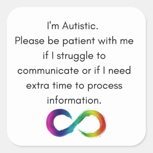 Im Autistic_ Communication Sticker