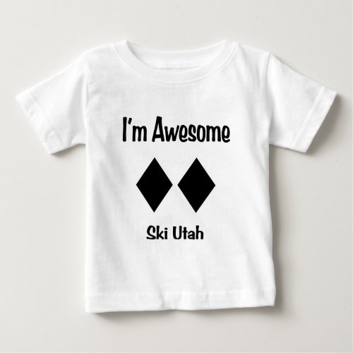 Im Awesome Ski Utah Baby T_Shirt