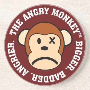I'm Back And Now I'm Bigger  Badder  And Angrier Drink Coaster by disgruntled_genius at Zazzle