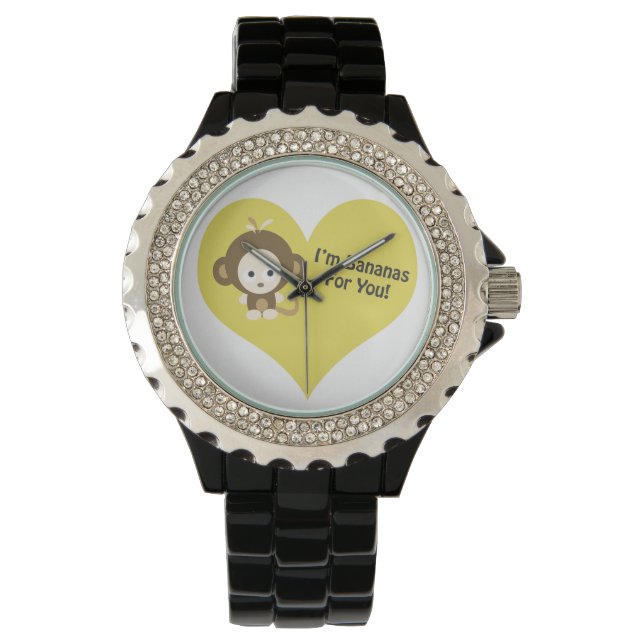 Im Bananas for You Monkey Watch (Front)