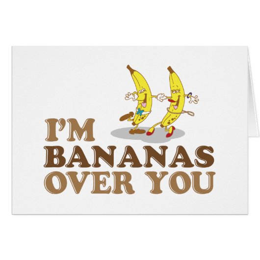 I'm Bananas Over You - Dancing Bananas (Front Horizontal)