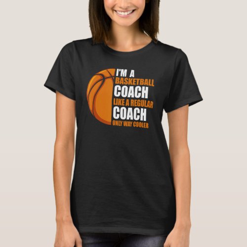 Im Basketball Coach Like Regular Basketball Coach T_Shirt
