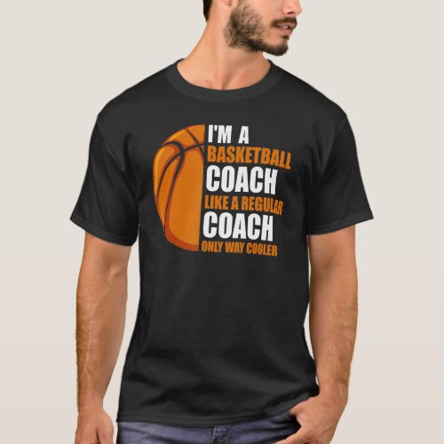 Im Basketball Coach Like Regular Basketball Coach T_Shirt