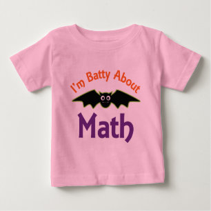Im Batty About Math Baby T-Shirt