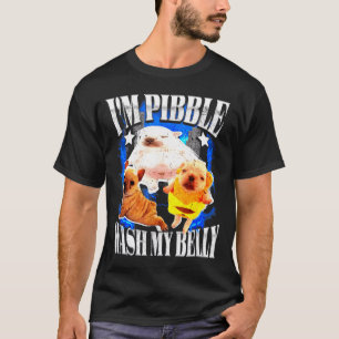 Im Bble Wash My Belly Frenchie Bulldog T-Shirt