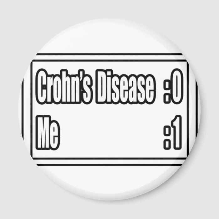 I'm Beating Crohn's Disease (Scoreboard) Magnets