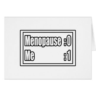 I'm Beating Menopause (Scoreboard) Cards