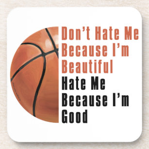 Im Beautiful Im Good Basketball Coaster