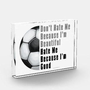 Im Beautiful Im Good Soccer Ball Award