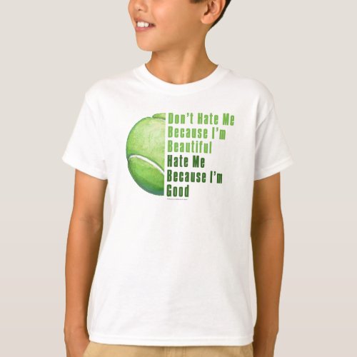 Im Beautiful Im Good Tennis Ball T_Shirt