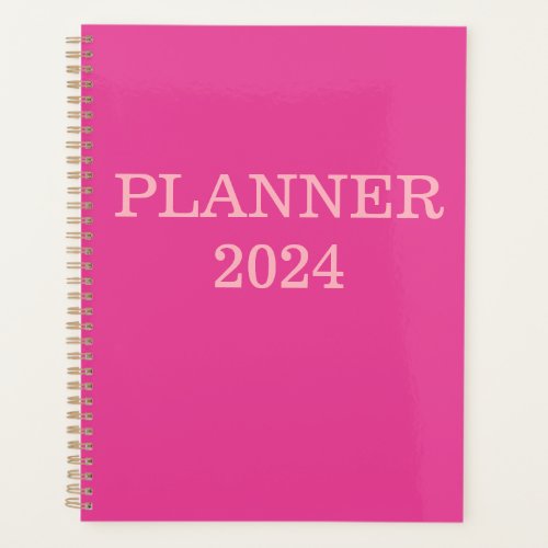 Im Beautiful Pink Planner 2024