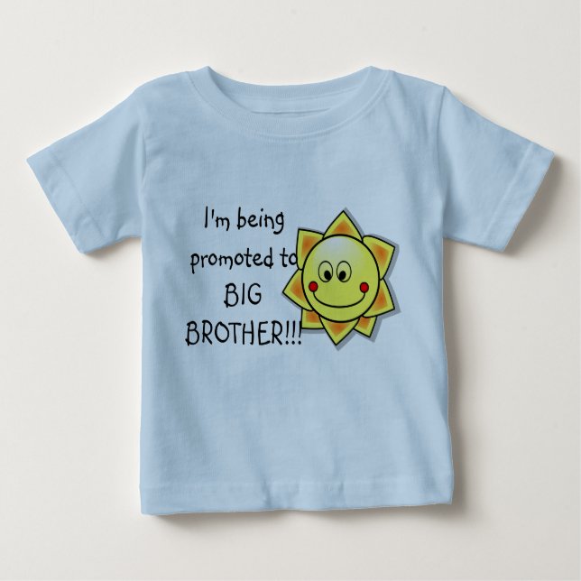 I'm Being Promoted to Big Brother  Infant Tshirt (Front)