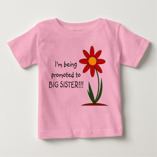 being promoted to big sister shirt