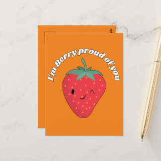 I'm Berry Proud of You Postcard