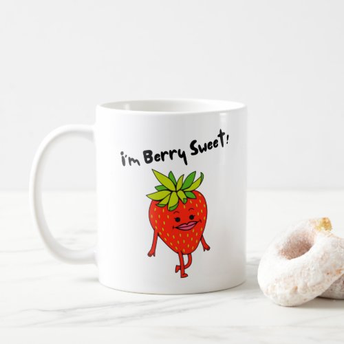 Im Berry Sweet _ Funny Fruit Pun Coffee Mug