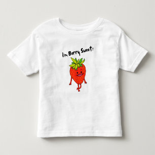 I'm Berry Sweet! - Funny Fruit Pun     Toddler T-shirt