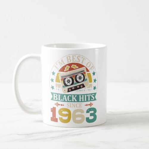 Im Best Of Black Hits Since 1963 Cassette Birth Y Coffee Mug