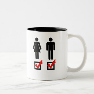 I'm Bisexual Two-Tone Coffee Mug