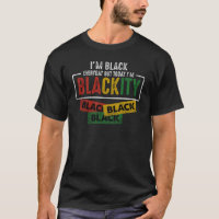 Im Blackity Black African American Vintage T-Shirt