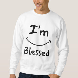 I'm Blessed Biblical Smile Men's Sweatshirt