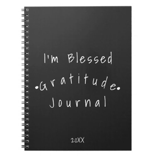 Im Blessed Gratitude Christian Journal