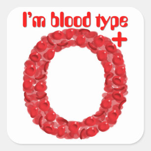 Blood Type O Positive Gifts & Merchandise for Sale