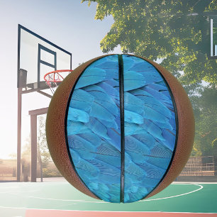 I'm blue - Macaw feathers Basketball