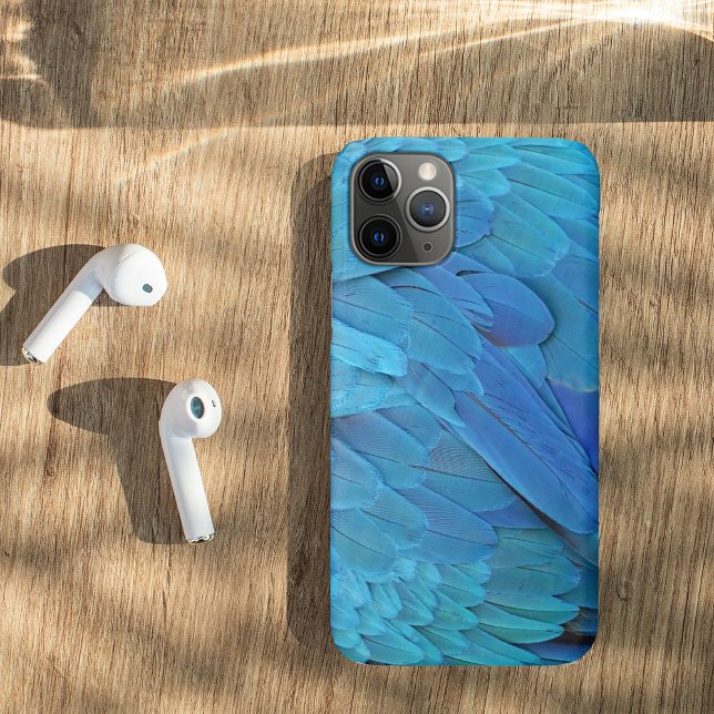 I'm blue - Macaw feathers Case-Mate iPhone Case (Creator Uploaded)