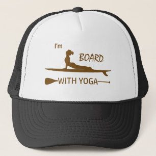 I'm Board With Yoga Trucker Hat