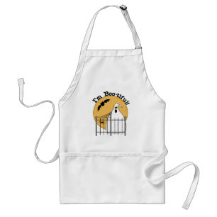 I'm Boo-tiful Halloween T-shirts and Gifts Adult Apron