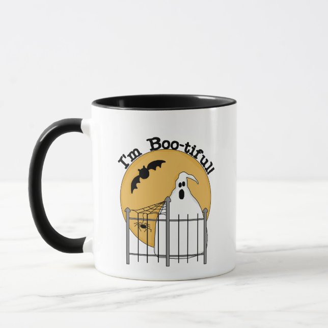 I'm Boo-tiful Halloween T-shirts and Gifts Mug (Left)