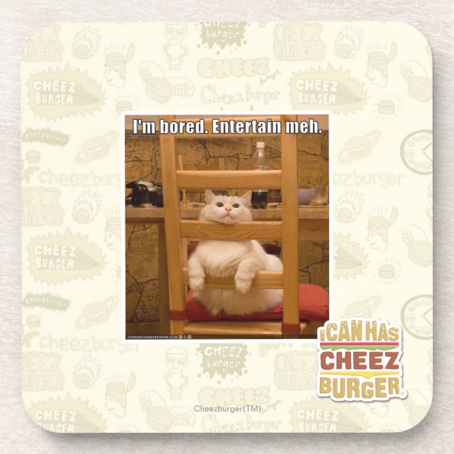 I'm bored. coaster (Front)