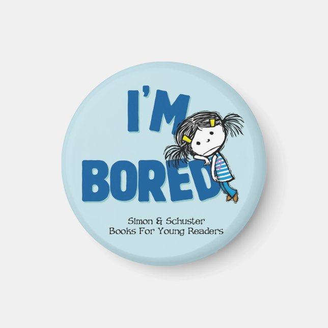 I'M BORED magnet (Front)