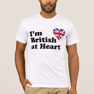 I'm British at Heart T-Shirt