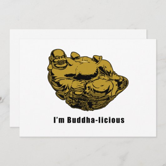 I'm Buddha-licious (Front/Back)