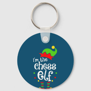 im  chess elf xmas family friend christmas gift keychain