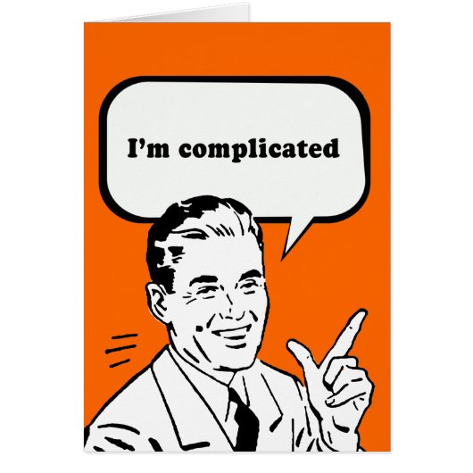 IM COMPLICATED CARDS (Front)