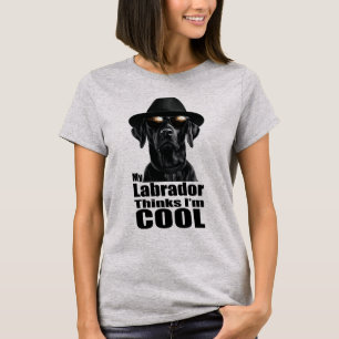 I'm Cool Black Lab T-Shirt