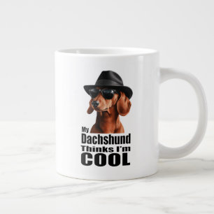 I'm Cool Dachshund Giant Coffee Mug