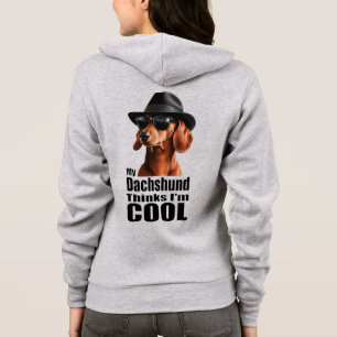I'm Cool Dachshund Hoodie