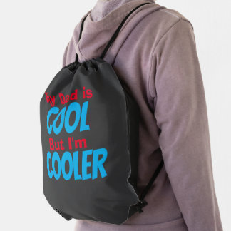 I'm cooler 2 drawstring bag