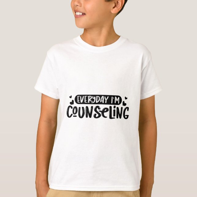 I'm Counseling Mental Health Counselor Appreciatio T-Shirt (Front)
