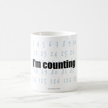"i'm Counting" Mug by Lion_Brand_Yarn at Zazzle